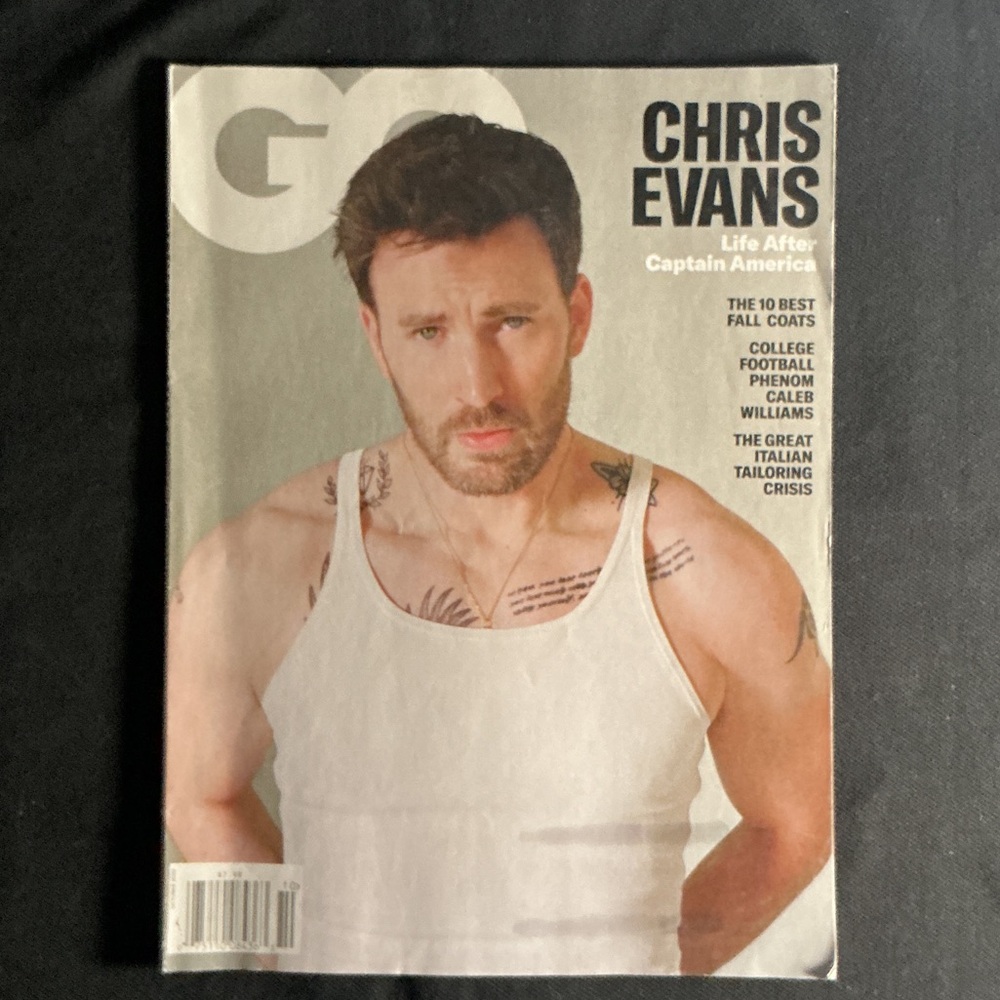 GQ Magazine 2023 Issue Chris Evan’s